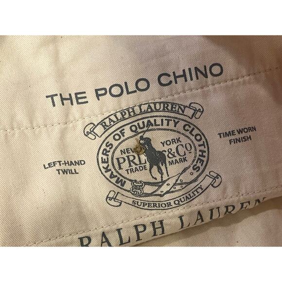 Polo Ralph Lauren Stretch Straight Fit Shorts Mens Light Pink Cotton Blend $79 - Picture 4 of 5